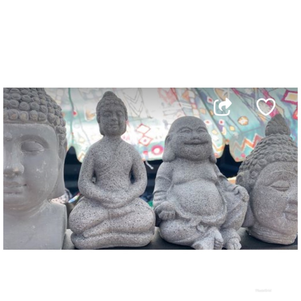 Buddhas are 8 dollars a piece size 6 inches